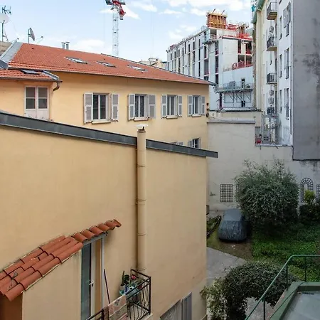Apartment L19 1bdr Massena 2mins Sea/promenadeac/balcony Nizza