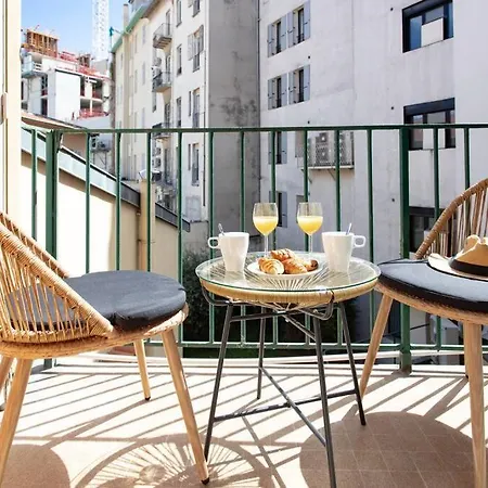 L19 1bdr Massena 2mins Sea/promenadeac/balcony Nizza