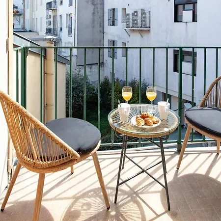 L19 1bdr Massena 2mins Sea/promenadeac/balcony Nice